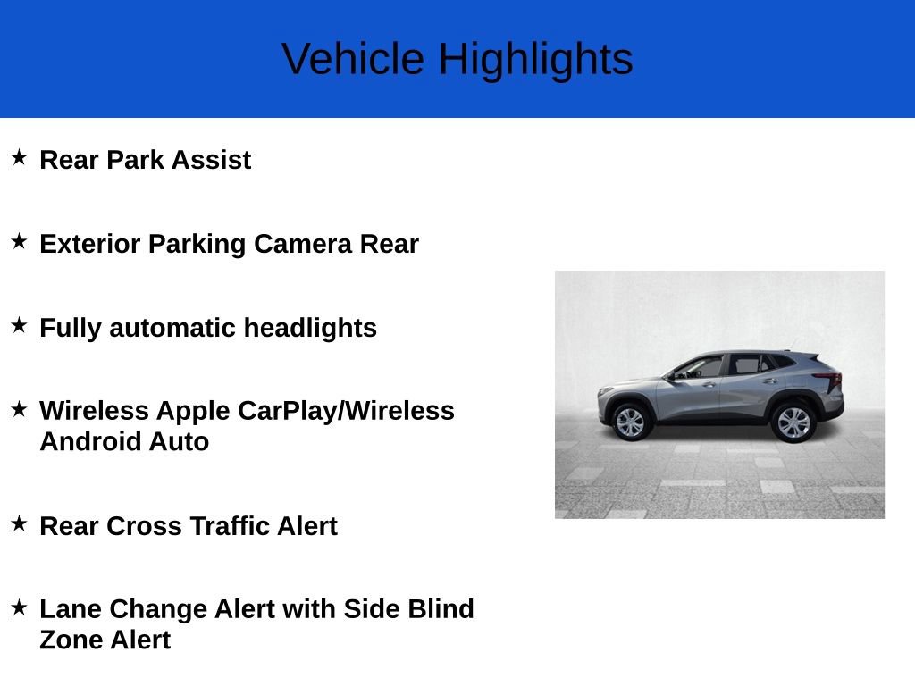 New 2026 Chevrolet Trax LS w/ Driver Confidence Package FWD image 3