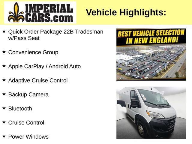 Used 2025 RAM ProMaster 2500 w/ Convenience Group FWD image 3