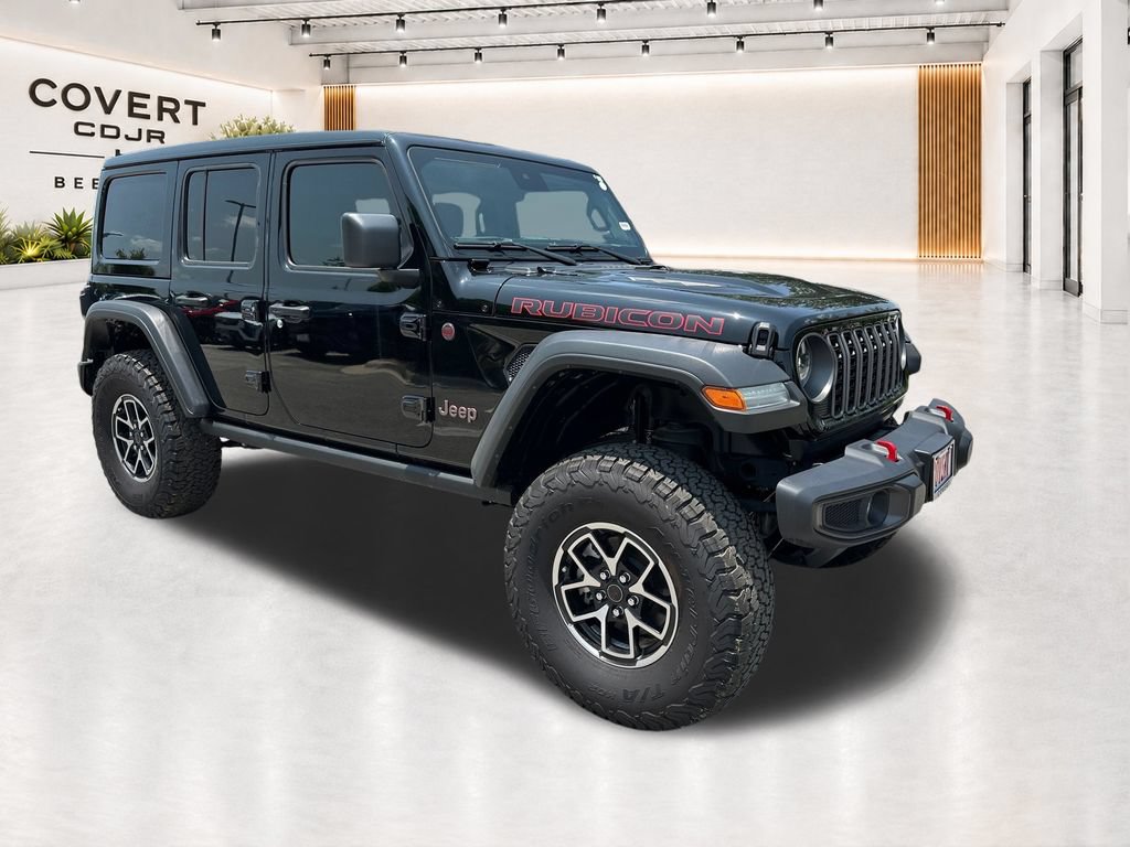 New 2025 Jeep Wrangler Unlimited Rubicon w/ Safety Group AWD/4WD 360° Tour