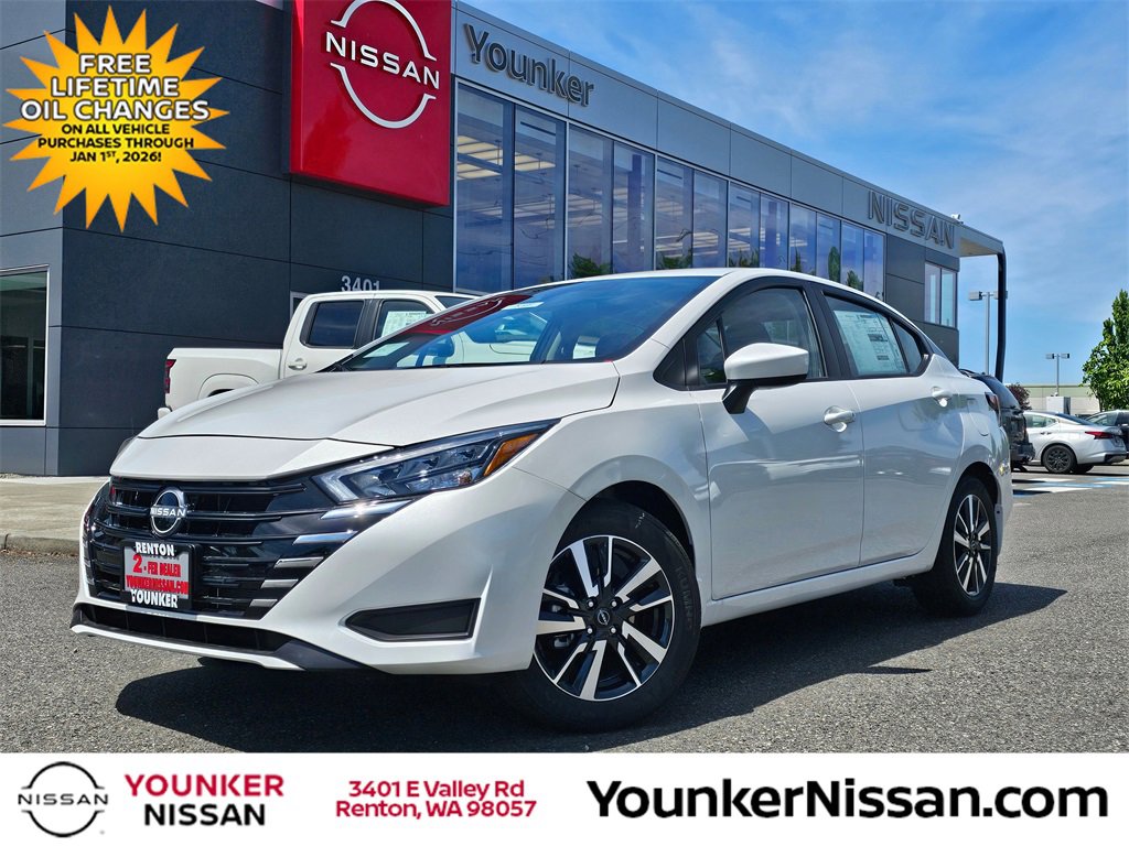 New 2025 Nissan Versa SV w/ Trunk Package