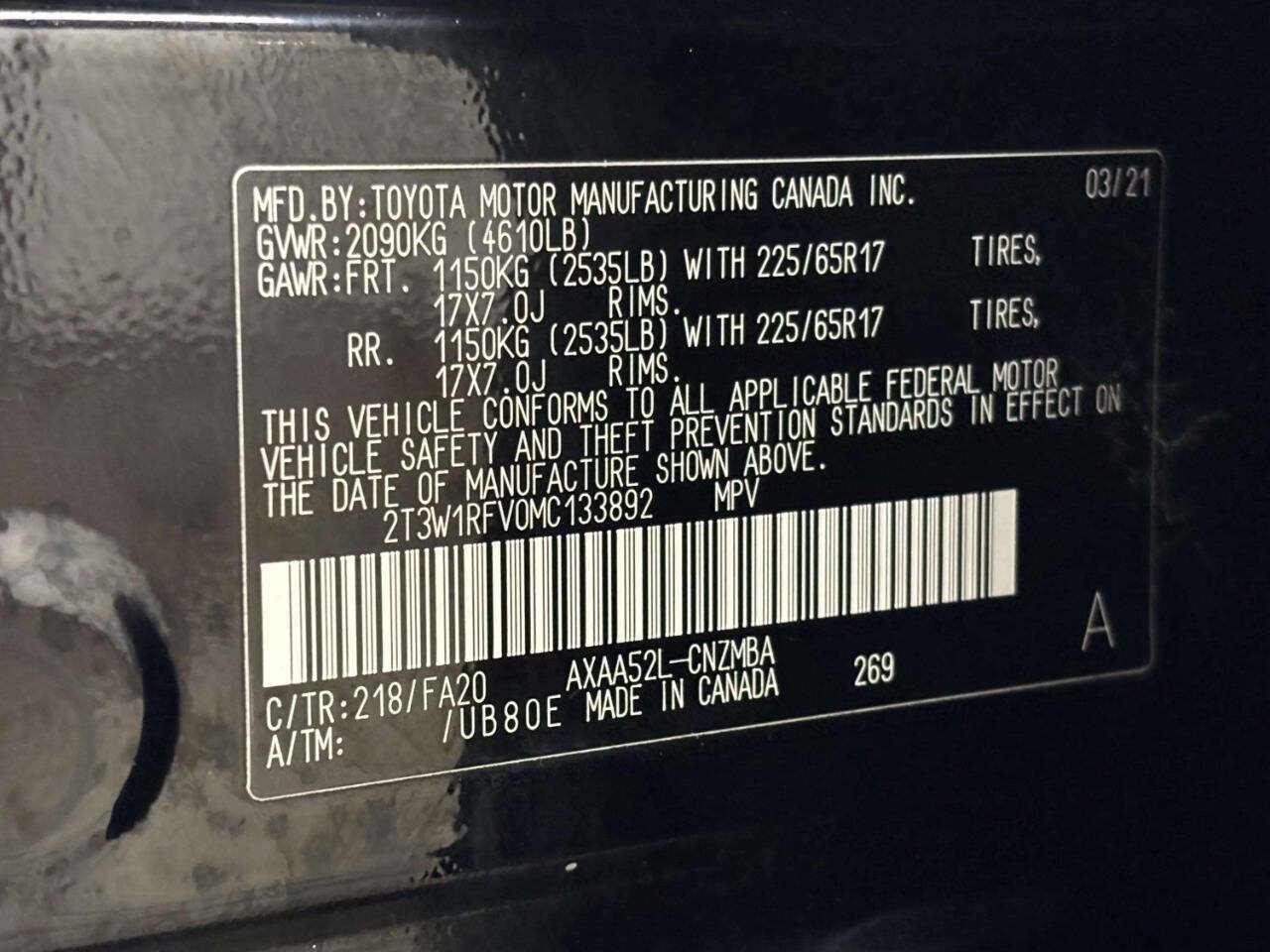 Used 2021 Toyota RAV4 XLE FWD image 37