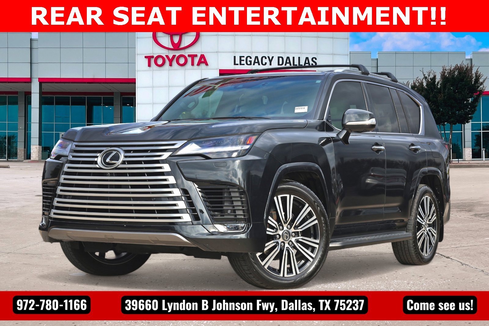 Used 2023 Lexus LX 600 4WD w/ Luxury Package