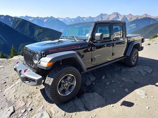 Used 2022 Jeep Gladiator Rubicon AWD/4WD image 2