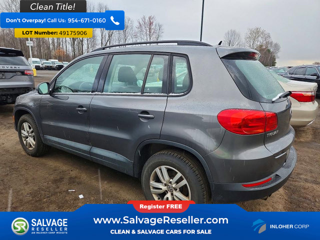 Used 2016 Volkswagen Tiguan S AWD/4WD image 3