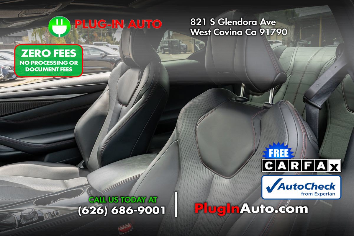 Used 2022 INFINITI Q60 Red Sport 400 w/ Cargo Package RWD image 9