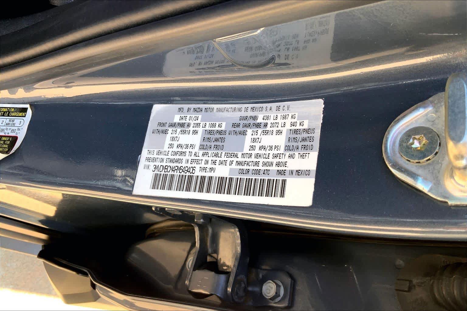 Used 2024 MAZDA CX-30 AWD 2.5 S w/ Preferred Package image 34