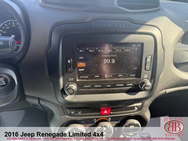 Used 2016 Jeep Renegade Limited AWD/4WD image 11