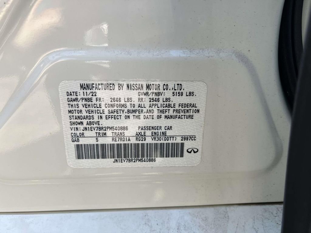 Used 2023 INFINITI Q50 Luxe w/ Cargo Package image 19