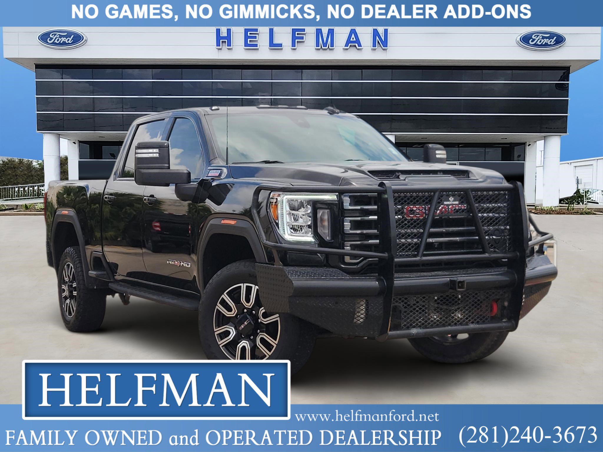 Used 2022 GMC Sierra 2500 AT4 w/ AT4 Preferred Package AWD/4WD image 1