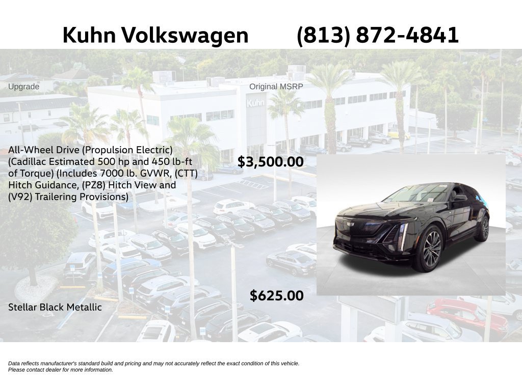 Used 2024 Cadillac Lyriq Sport w/ LPO, Floor Liner Package AWD/4WD image 2