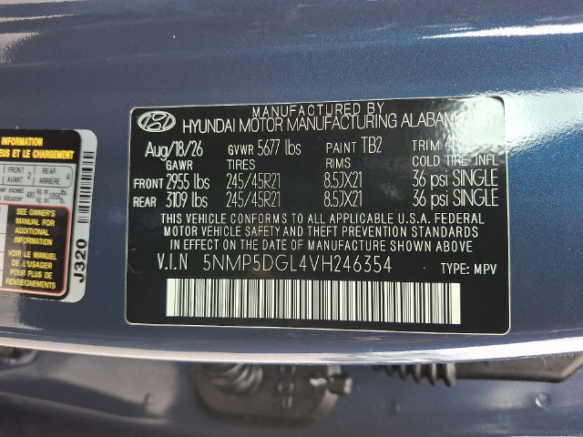 New 2027 Hyundai Santa Fe Calligraphy AWD/4WD image 17