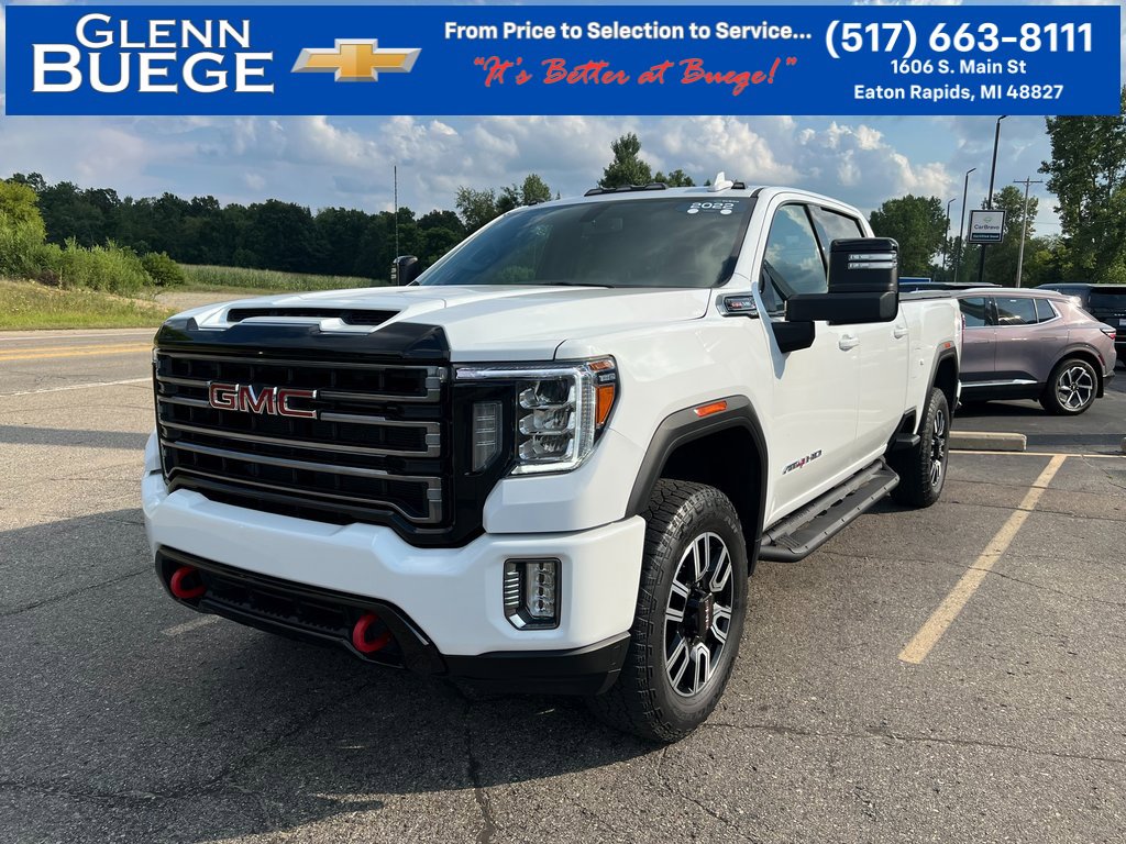 Certified 2022 GMC Sierra 2500 AT4 w/ Snow Plow Prep/Camper Package image 1