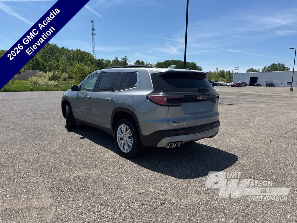 New 2026 GMC Acadia Elevation w/ Elevation Premium Package FWD video 3