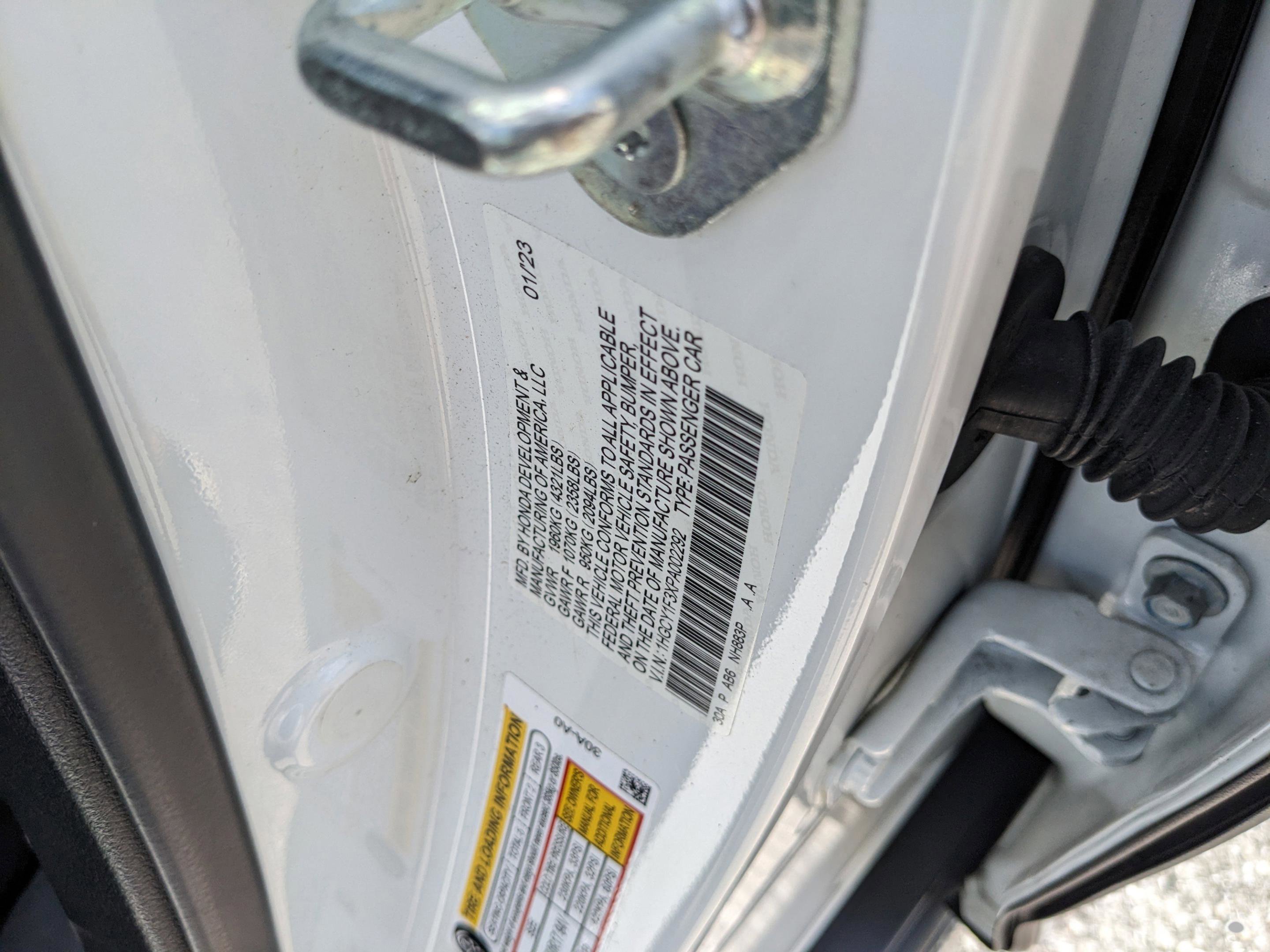 Used 2023 Honda Accord EX image 42
