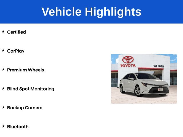 Certified 2026 Toyota Corolla LE FWD image 5