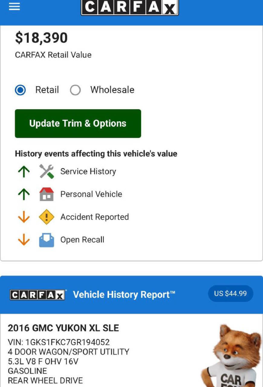Used 2016 GMC Yukon XL SLE image 21