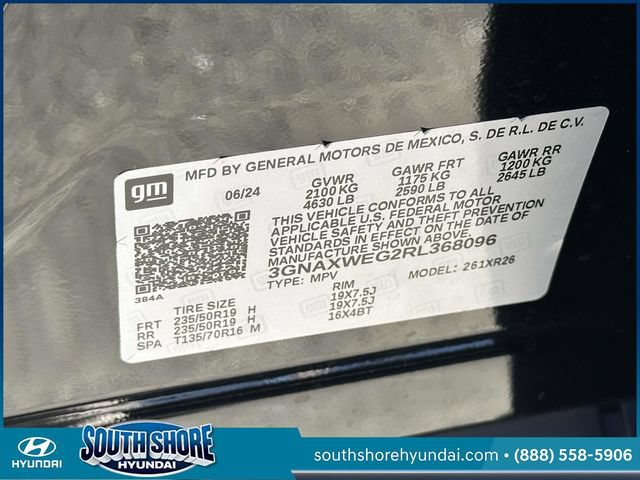 Used 2024 Chevrolet Equinox RS AWD/4WD image 21