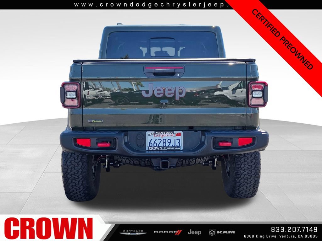 Certified 2021 Jeep Gladiator Rubicon AWD/4WD image 6