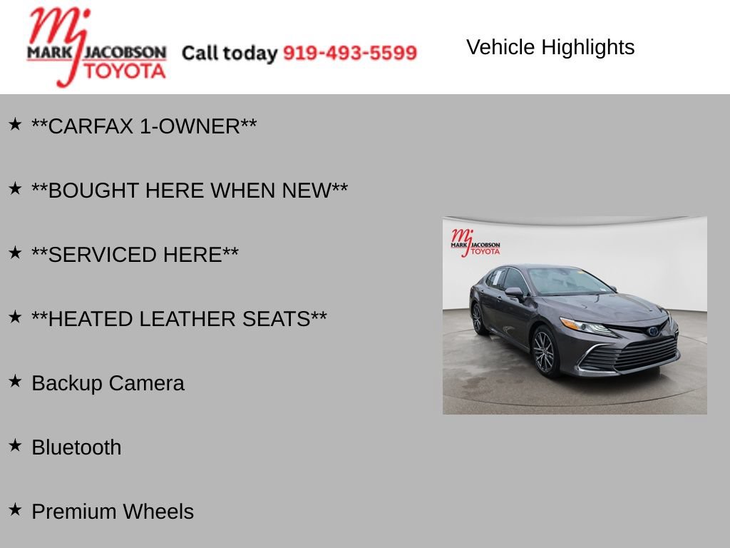Used 2023 Toyota Camry XLE FWD image 6