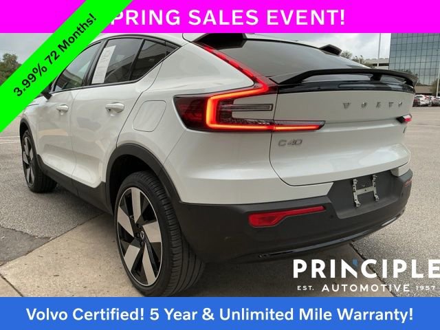 Certified 2023 Volvo C40 P8 Recharge Plus w/ Protection Package Premier AWD/4WD image 13