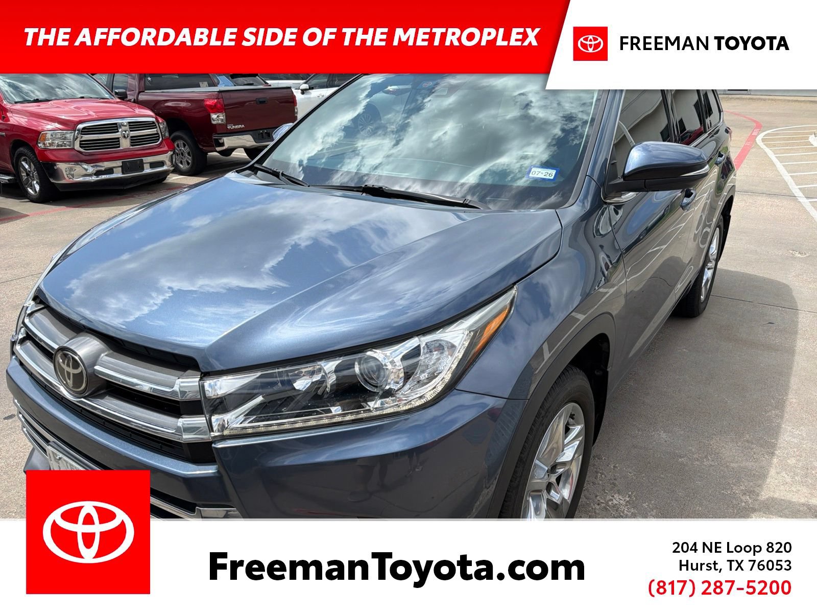 Used 2019 Toyota Highlander Limited FWD image 1