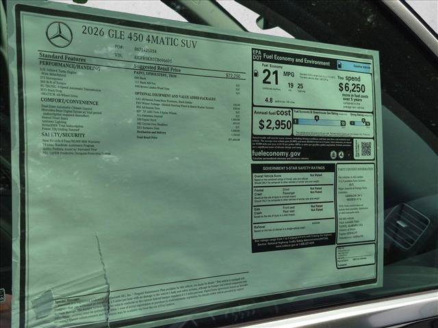 New 2026 Mercedes-Benz GLE 450 4MATIC image 18
