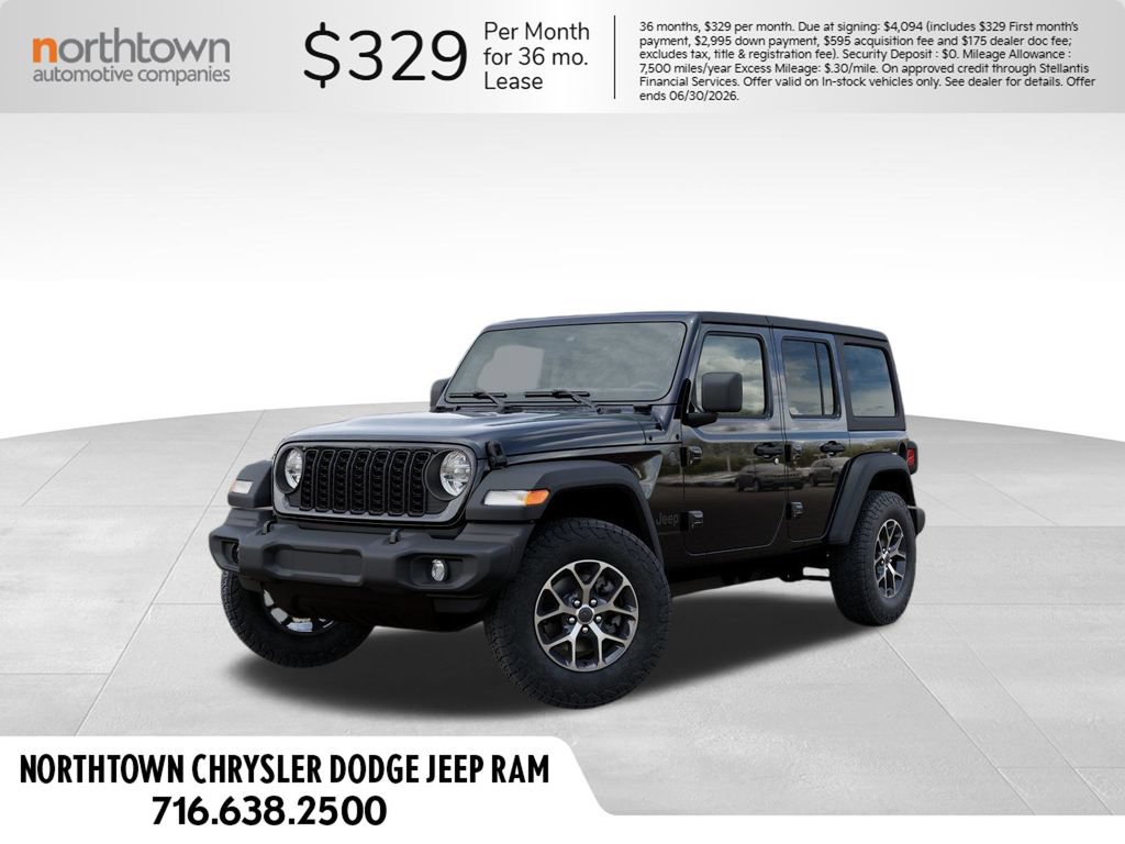 New 2026 Jeep Wrangler Unlimited Sport AWD/4WD image 1