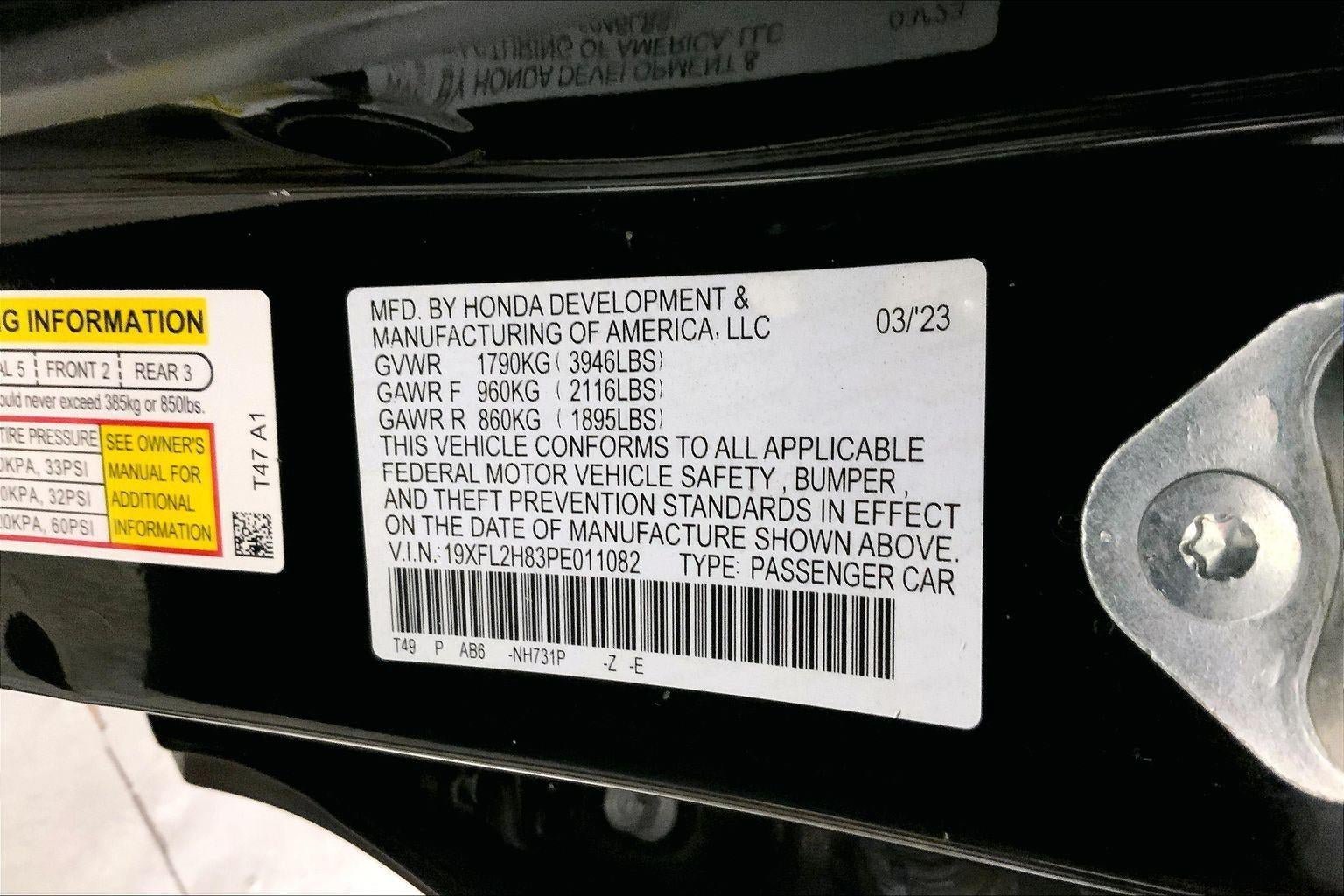 Used 2023 Honda Civic Sport image 31