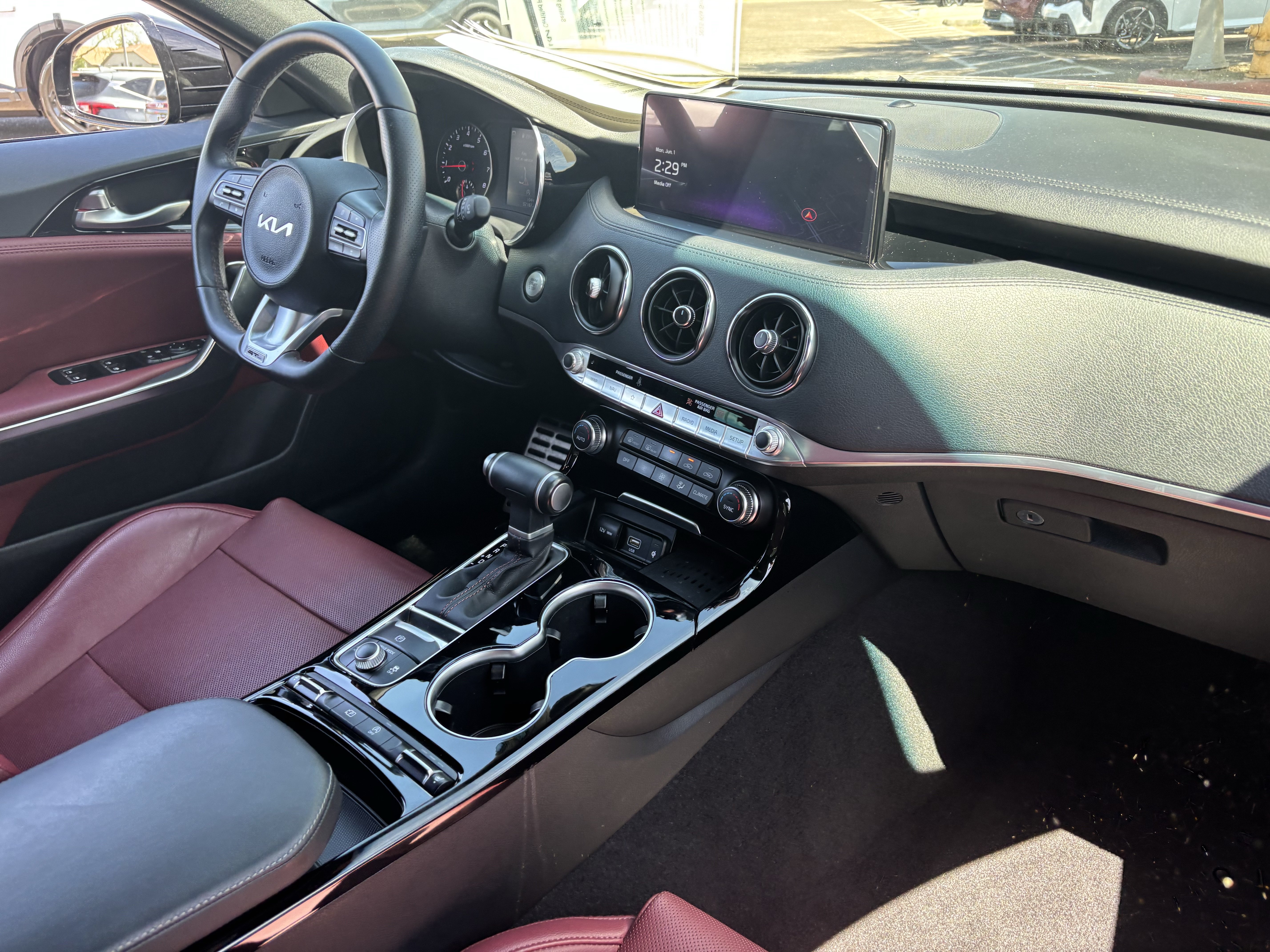 Certified 2023 Kia Stinger GT-Line w/ Sun & Sound Package RWD image 10