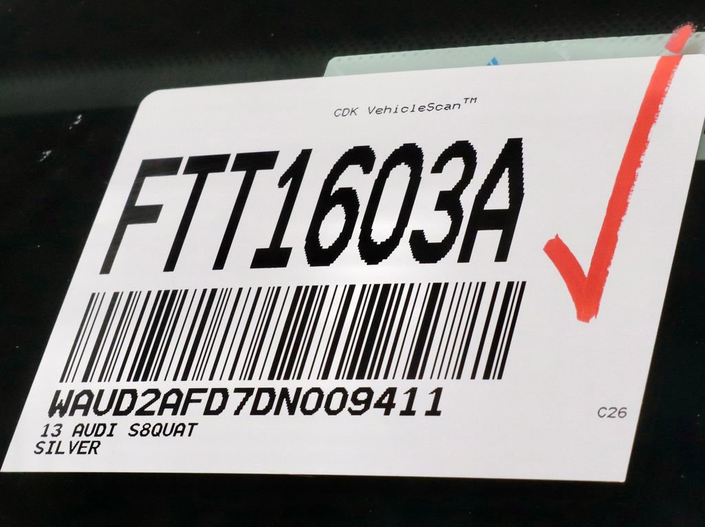 Used 2013 Audi S8 4.0T w/ Driver Assistance Pkg image 36