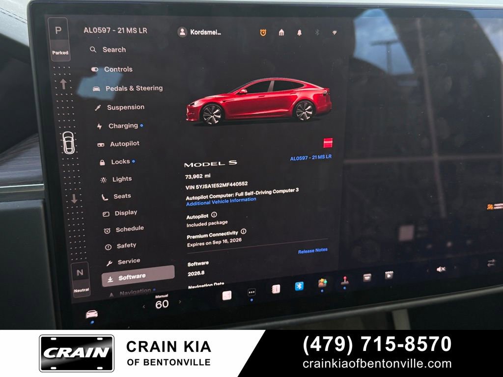 Used 2021 Tesla Model S Long Range image 14