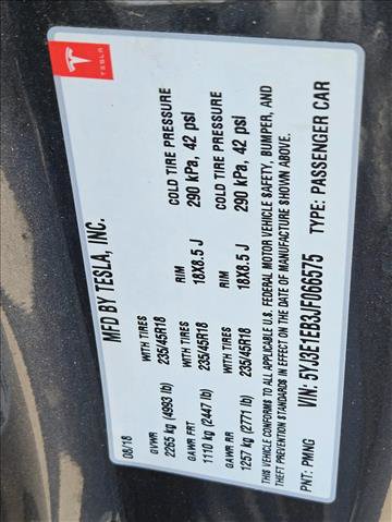 Used 2018 Tesla Model 3 Long Range image 21