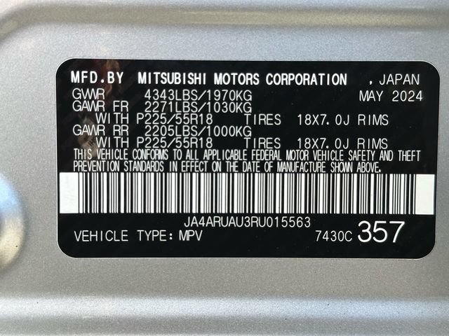 Used 2024 Mitsubishi Outlander Sport SE AWD/4WD image 32