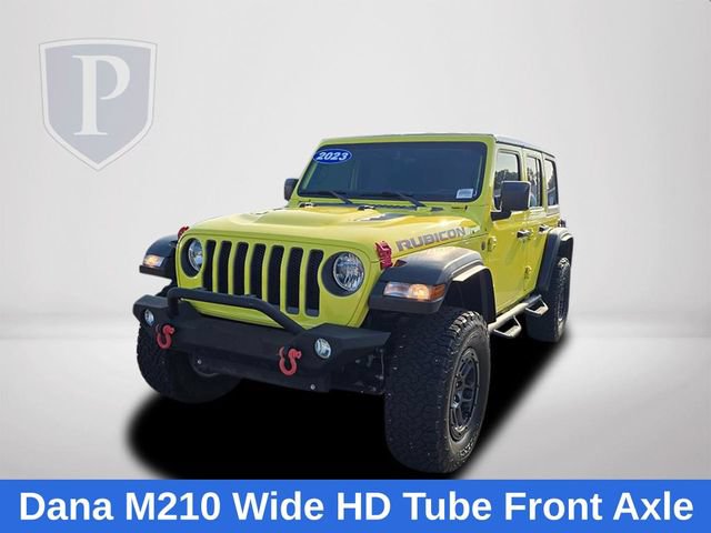 Used 2023 Jeep Wrangler Unlimited Rubicon w/ Xtreme 35 Tire Package AWD/4WD image 13