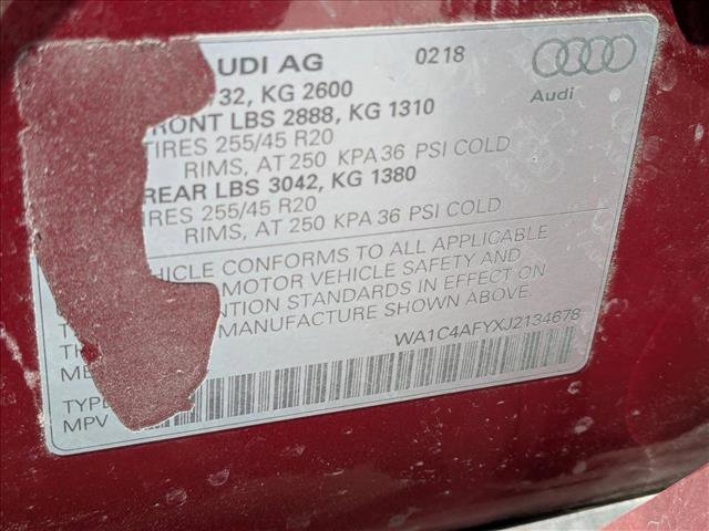 Used 2018 Audi SQ5 Prestige w/ Prestige Package image 16