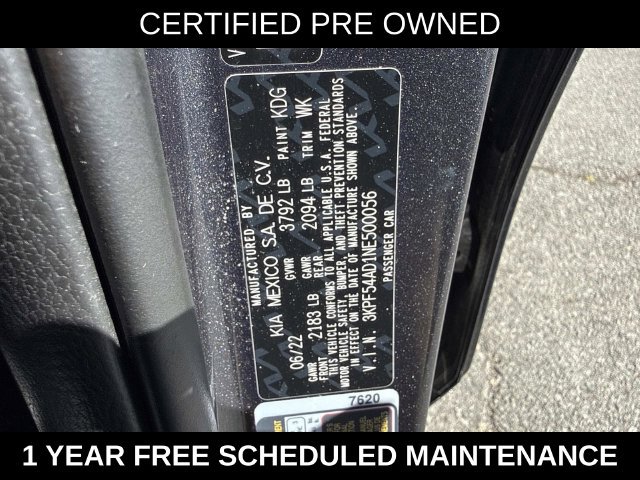 Used 2022 Kia Forte GT-Line w/ GT-Line Premium Package FWD image 30
