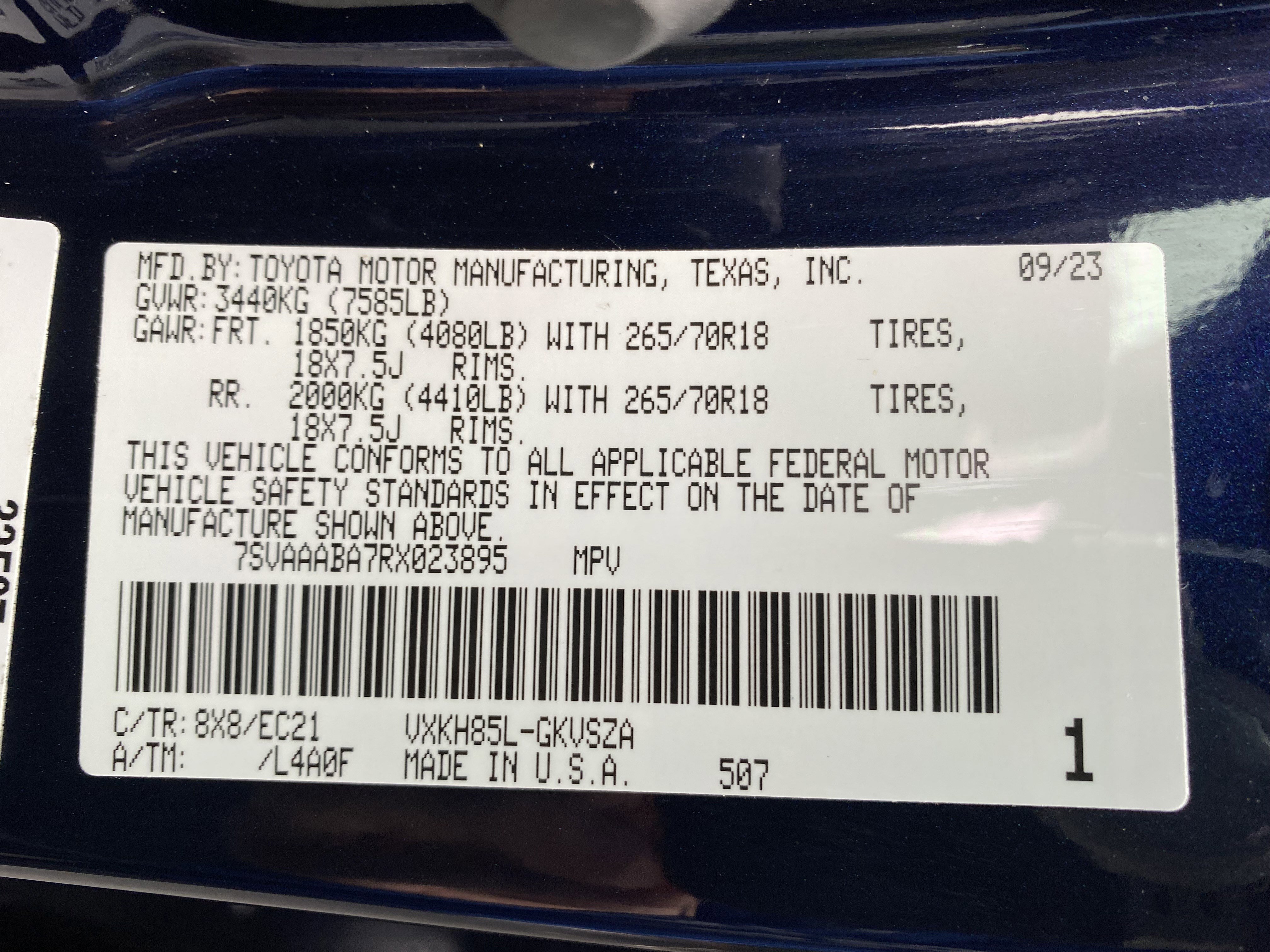 Used 2024 Toyota Sequoia SR5 w/ SR5 Premium Package image 40