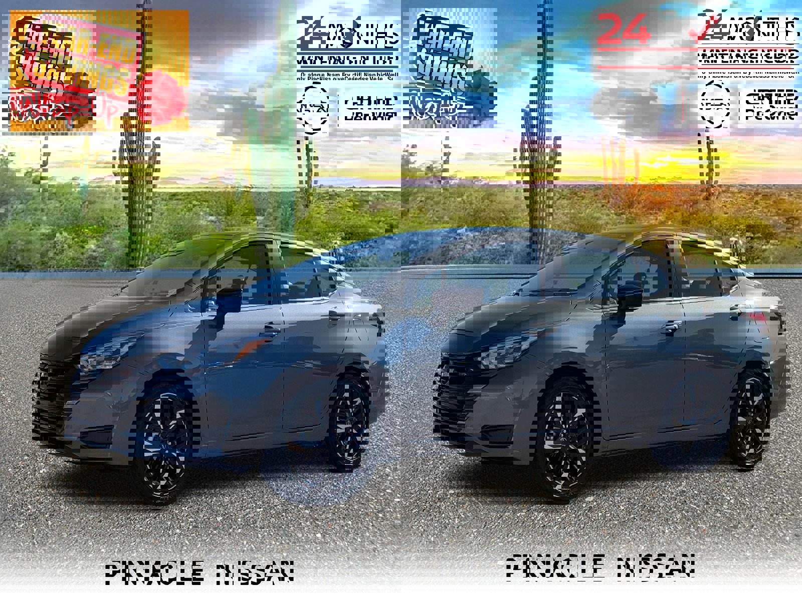 Certified 2025 Nissan Versa SR w/ Trunk Package image 1