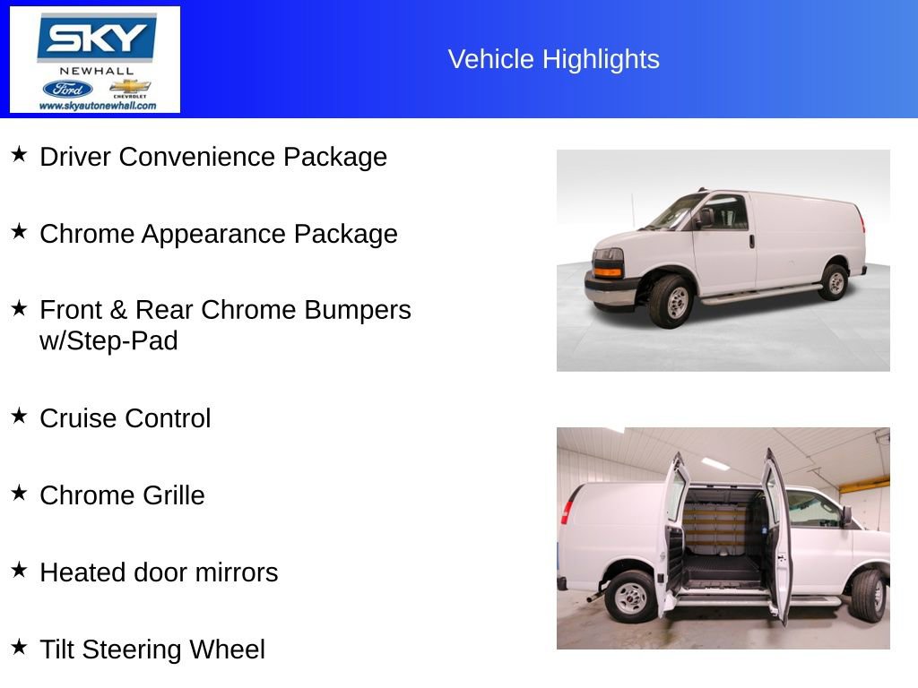 Used 2024 GMC Savana 2500 w/ Driver Convenience Package image 12