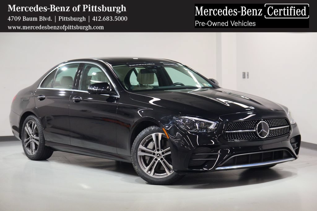 Certified 2021 Mercedes-Benz E 350 4MATIC Sedan
