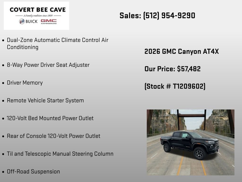 New 2026 GMC Canyon AT4X AWD/4WD image 36