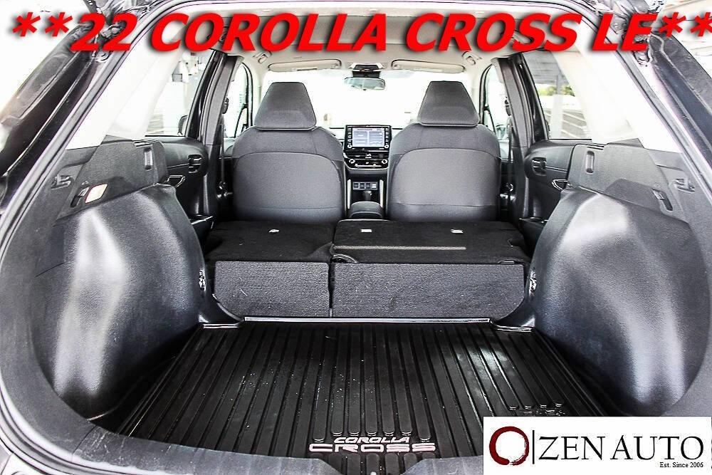 Used 2022 Toyota Corolla Cross LE w/ Black Badges Package (TMS) image 33