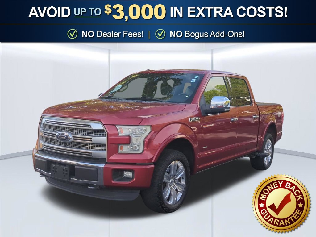 Used 2015 Ford F150 Platinum w/ Equipment Group 701A Luxury
