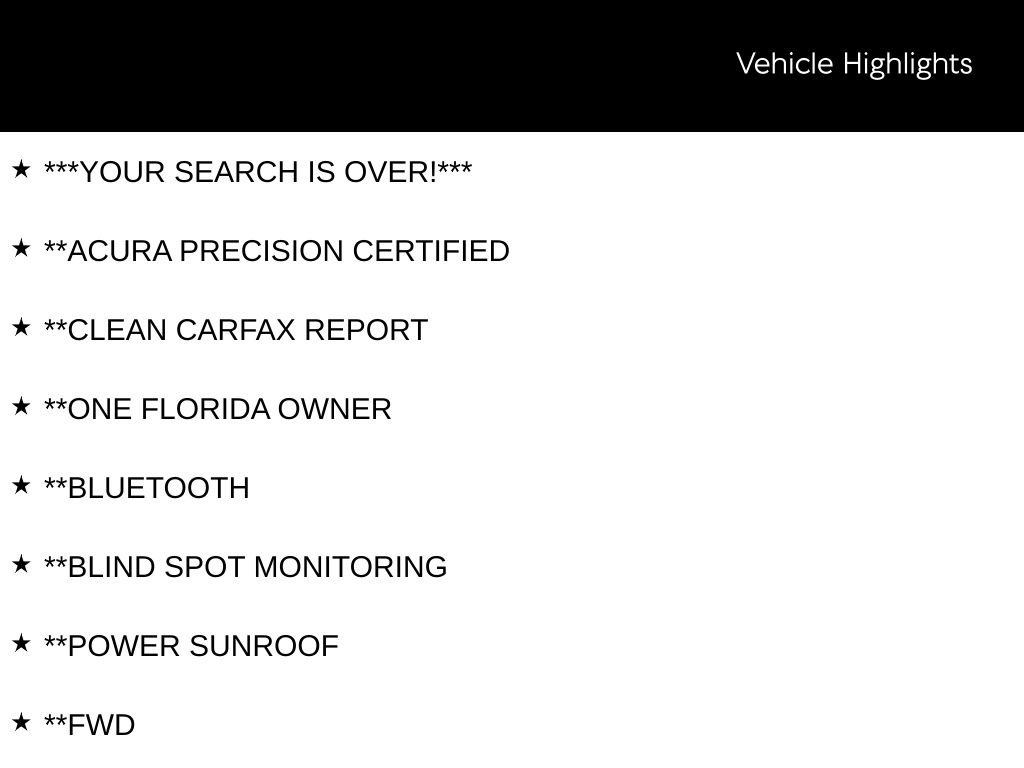 Used 2025 Acura ADX FWD image 5