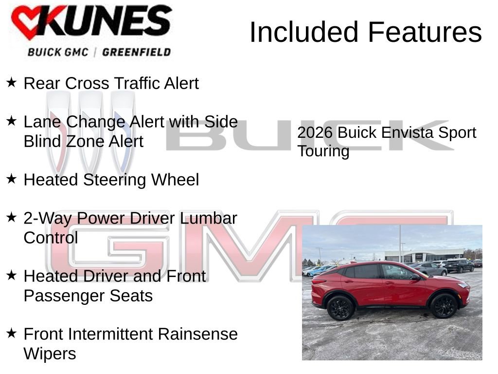 New 2026 Buick Envista Sport Touring w/ Convenience I Package image 4