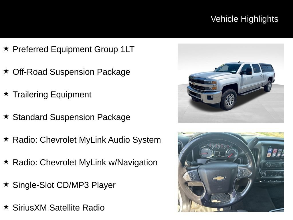 Used 2016 Chevrolet Silverado 3500 LT w/ Z71 Package, Off-Road AWD/4WD image 10
