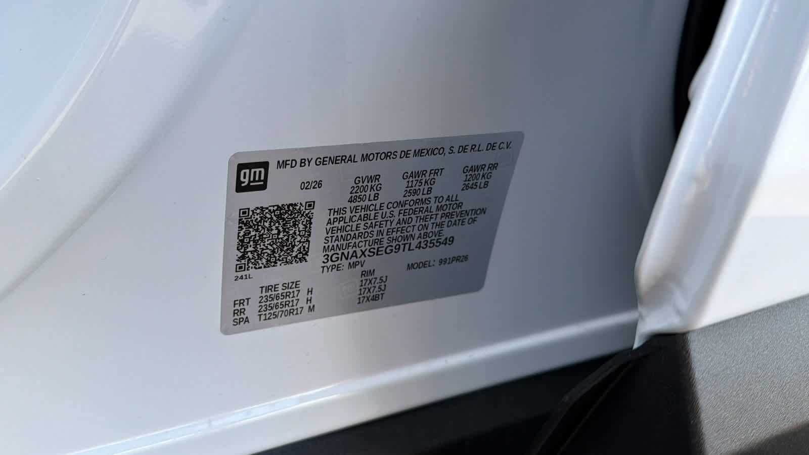 New 2026 Chevrolet Equinox ACTIV w/ Convenience Package III image 30