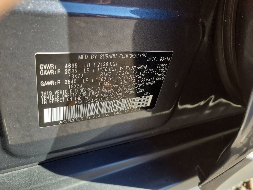 Used 2018 Subaru Outback 2.5i Limited image 30