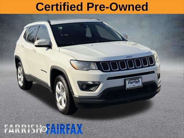 Certified 2020 Jeep Compass Latitude w/ Popular Equipment Group