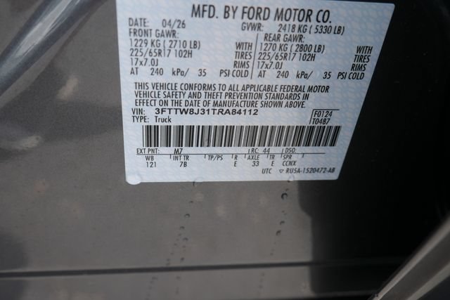 New 2026 Ford Maverick XLT w/ Equipment Group 301A AWD/4WD image 25